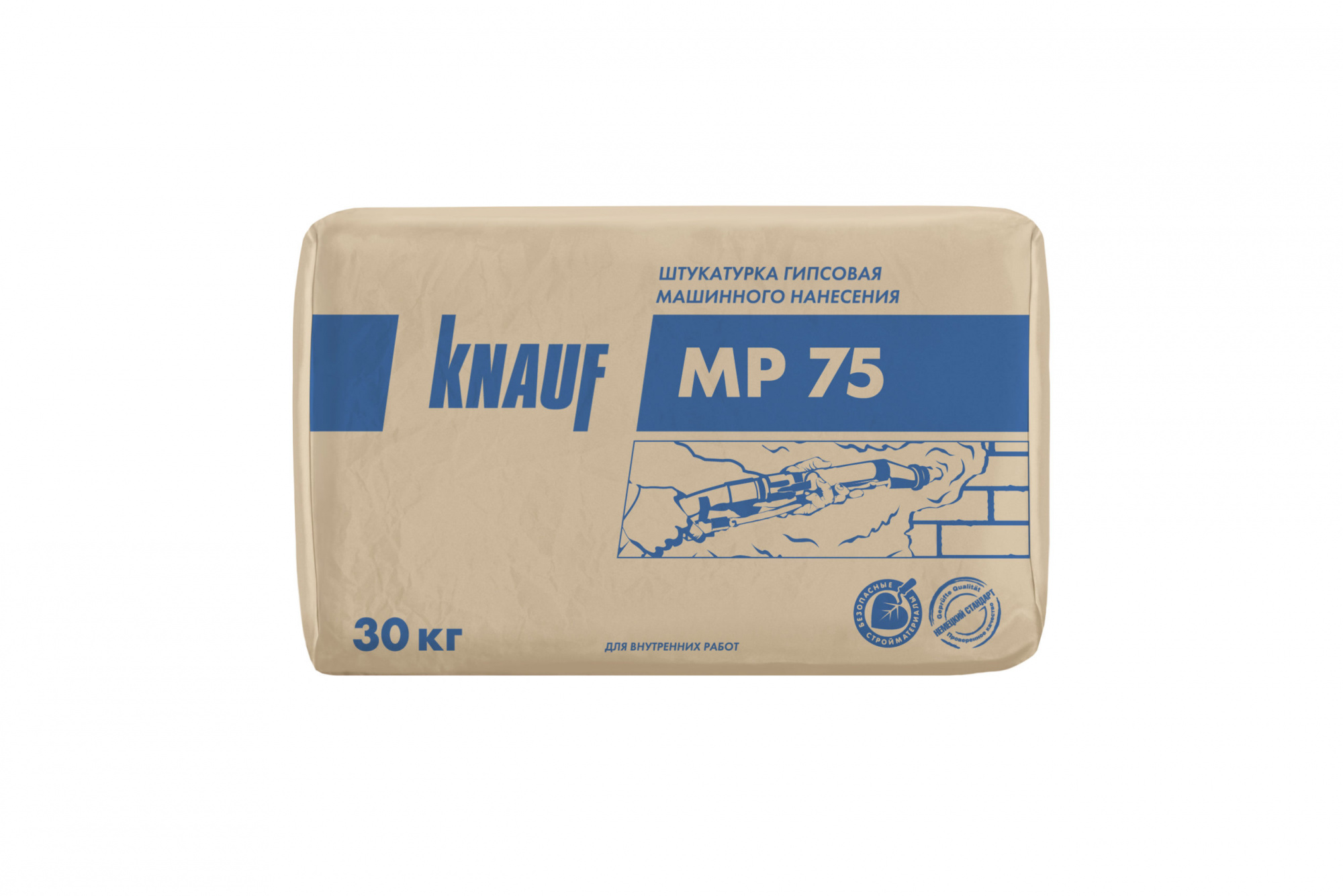 Обзор гипсовая штукатурка Knauf mp 75 (кнауф мп 75)