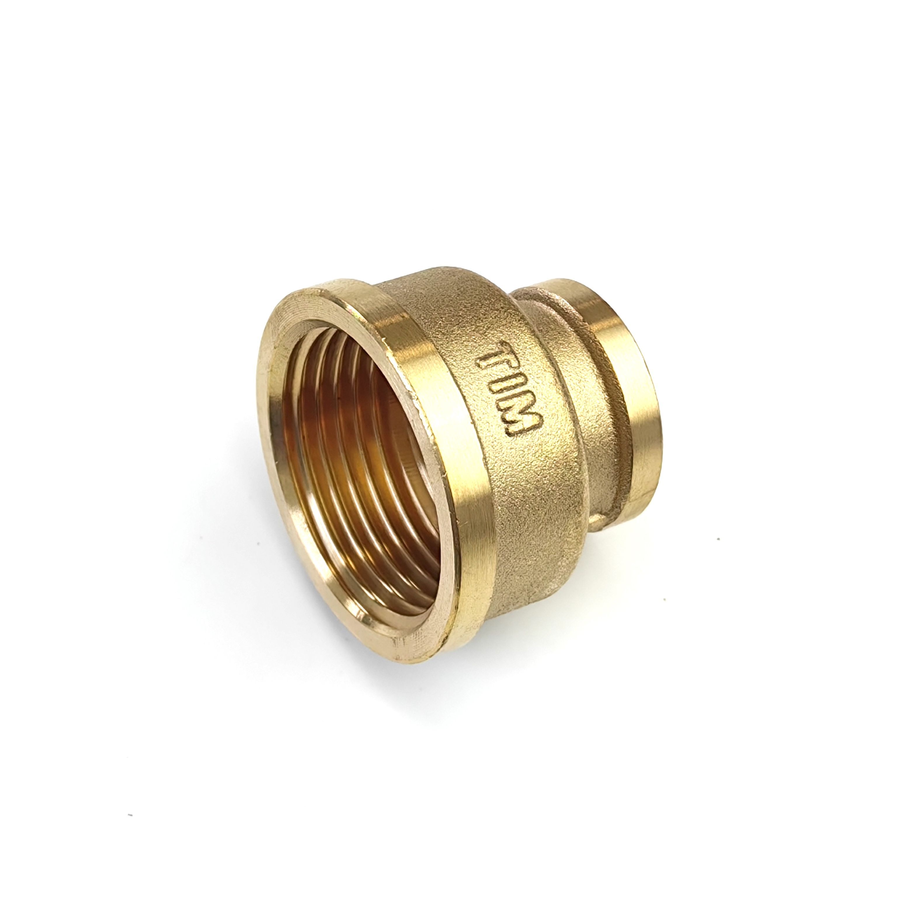 картинка 67-0-269 Муфта латунная, переходная, внутренняя резьба, 1"x1/2", (шт.)																								 от базы строительно-отделочных материалов